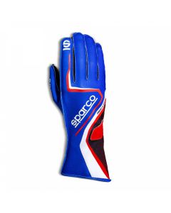 SPARCO RECORD KART GLOVE-BLUE/RED-7