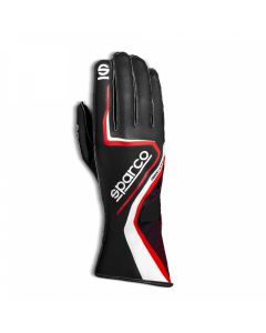 SPARCO RECORD KART GLOVE-BLACK/RED-7