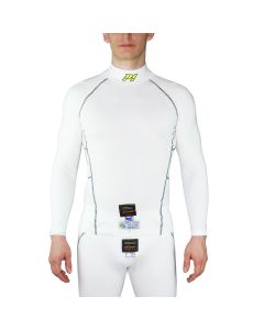 P1 Racewear Slim Fit Top-WHITE-SMALL